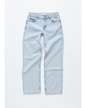 & Other Stories Straight-Leg Jeans - White
