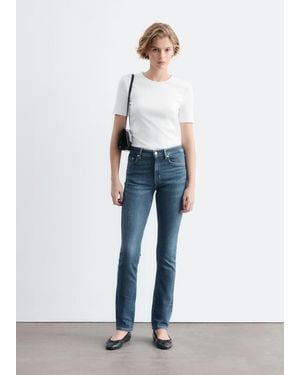 & Other Stories Super Stretch Skinny Jeans - White