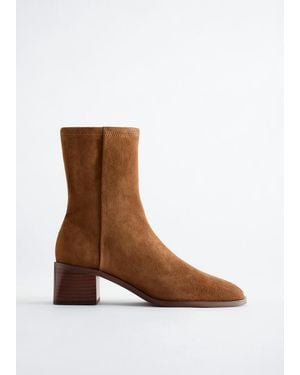 & Other Stories Sockboots Aus Leder - Braun