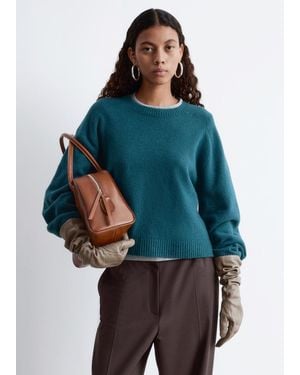 & Other Stories Pull En Maille - Vert