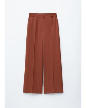 & Other Stories Wool Press-Crease Trousers - White
