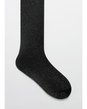 & Other Stories Glitter Tights - Black