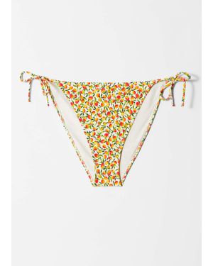 & Other Stories Tie-Detailed Bikini Briefs - White