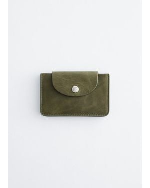 & Other Stories Small Card Holder - Green