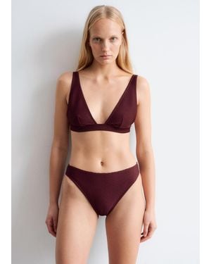 & Other Stories Textured Bikini Briefs