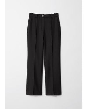 & Other Stories Slim Press-Crease Pants - Black