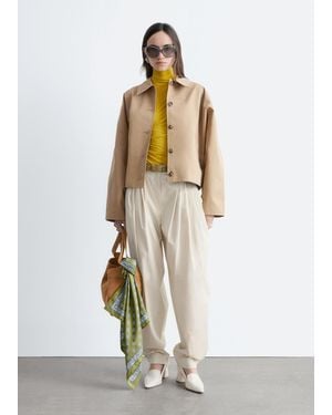 & Other Stories Boxy Jacket - White
