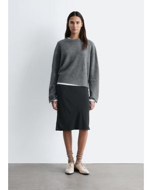 & Other Stories Boxy Knit Jumper - Grey