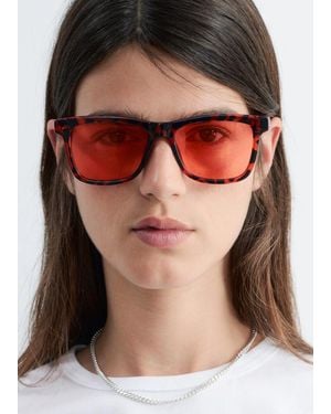 & Other Stories Square Sunglasses - Black