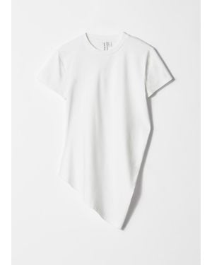 & Other Stories Asymmetric T-Shirt - White