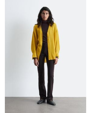 & Other Stories Tailored Slim-Leg Pants - Brown