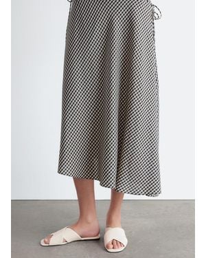 & Other Stories Crossover Sandals - Grey