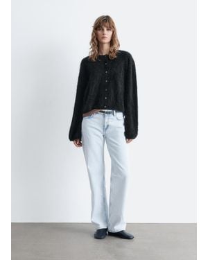 & Other Stories Straight-Leg Jeans - White