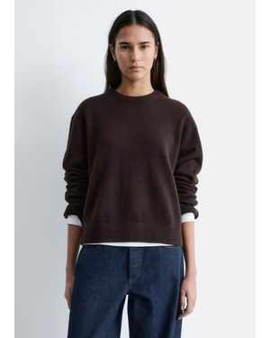 & Other Stories Boxy Knit Jumper - Black
