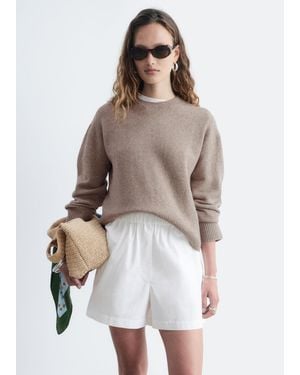 & Other Stories Relaxed Knit Jumper - Black