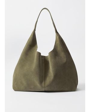 “& Other Stories” Large Suede Tote 32aeb66c9dc43083baeca4761f4efc
