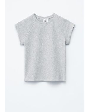 & Other Stories Fitted Raglan-Sleeve T-Shirt - White