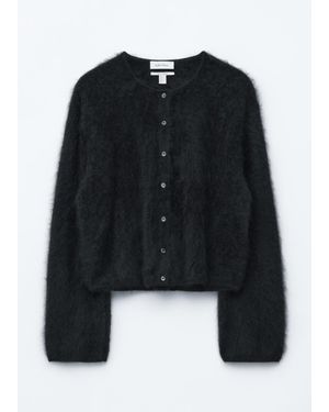 & Other Stories Knitted Cashmere Cardigan - Black
