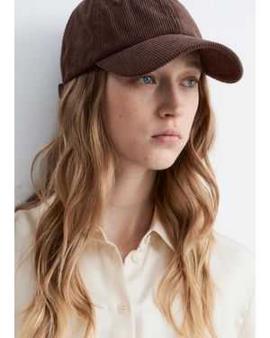 & Other Stories Corduroy Baseball Cap - Brown
