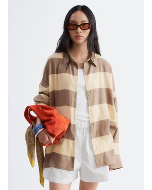 & Other Stories Oversized Shirt - Natural