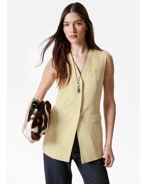 & Other Stories Tailored Waistcoat - Natural