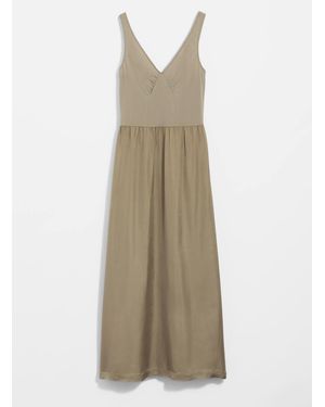 & Other Stories Sleeveless Midi Dress - Natural
