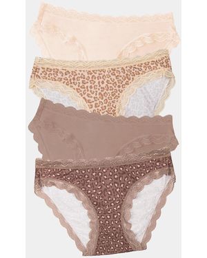 Stripe & Stare The Original Knicker Four Pack - Multicolour