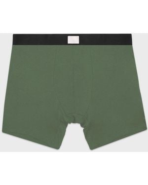 Stripe & Stare Boxer - Green
