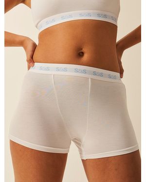 Stripe & Stare Boxer - Brown