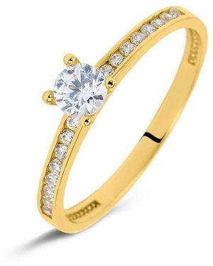 Stroili Anello Solitario Claire Oro Giallo Cubic Zirconia - Metallizzato