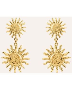 Stroili Orecchini Pendenti Radiance Acciaio Dorato - Metallizzato