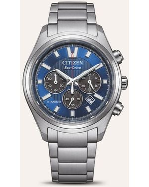 Citizen Orologio Eco Drive Super Titanio Ca4750-51l - Metallizzato
