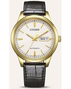 Citizen Orologio Automatico Ore Felici Ny4059-09a - Metallizzato
