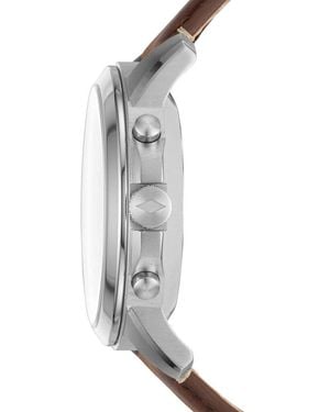 Fossil Smartwatch Q Hybrid quadrante beige FTW1118-RE21 - Grigio