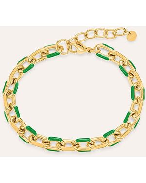 Stroili Bracciale Catena Lady Sweet Acciaio Dorato - Metallizzato