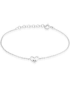 Stroili Bracciale Silver Elegance Argento Rodiato Cubic Zirconia - Metallizzato