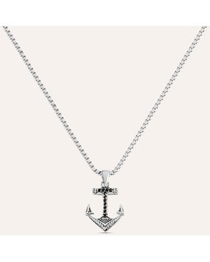 Stroili Collana Man Code Acciaio Cubic Zirconia - Metallizzato