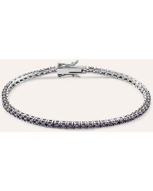 Stroili Bracciale Silver Rainbow Argento Rodiato Cubic Zirconia - Metallizzato