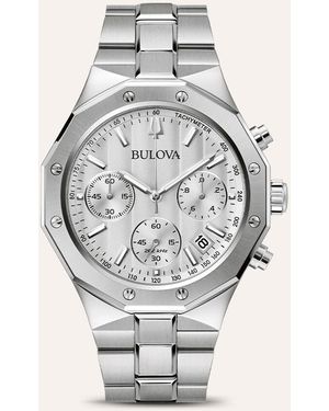 Bulova Orologio Al Quarzo 96b408 - Metallizzato