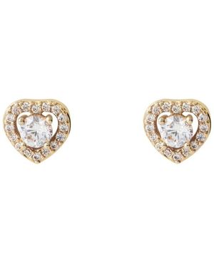 Stroili Orecchini Lobo Golden Dream Placcato Oro Giallo Cubic Zirconia - Metallizzato