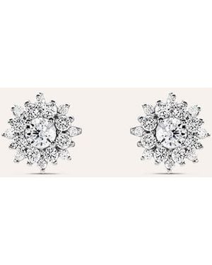 Stroili Orecchini Lobo Silver Elegance Argento Cubic Zirconia - Bianco
