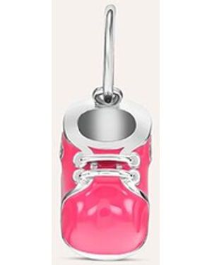 Stroili Pendente Love Beats Argento Rodiato Cubic Zirconia - Rosa