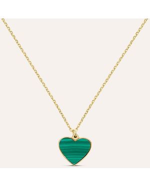 Stroili Collana Beverly Oro Giallo Malachite - Verde