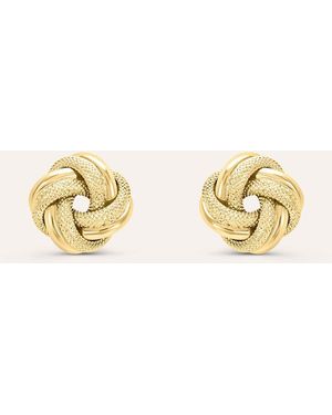 Stroili Orecchini Lobo Gold Essence Oro Giallo - Metallizzato