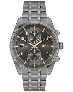 BOSS Orologio Al Quarzo Skytraveller 1514153 - Grigio
