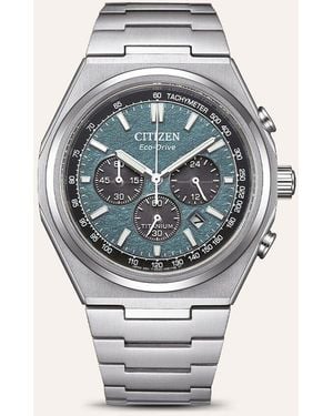 Citizen Orologio Eco Drive Supertitanio Ca4610-85x - Metallizzato