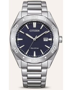Citizen Orologio Eco Drive Ore Felici Bm7631-52l - Metallizzato