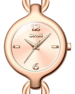 Stroili Solo tempo cassa e bracciale in acciaio quadrante silver - Rosa