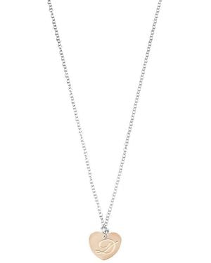 Stroili Gircollo lettera iniziale in argento bicolore - Metallizzato