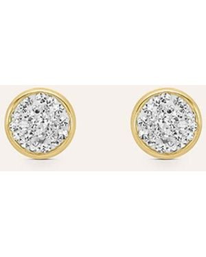 Stroili Orecchini Lobo Crystal Gold Oro Giallo Cristallo - Neutro